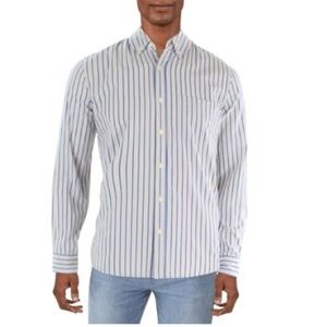 OKC Thunder Antigua Men’s Long Sleeve Button-Down Collared Shirt S